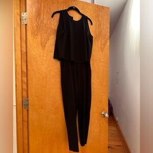 Club Monaco Classic Black Jumpsuit